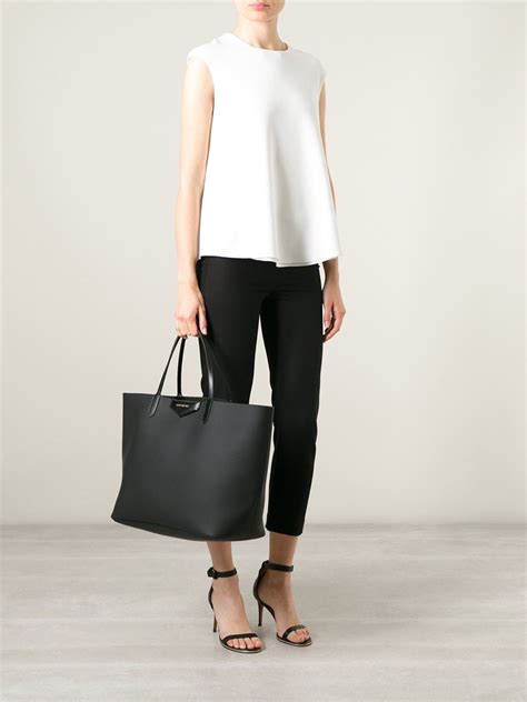 givenchy antigona black large|givenchy antigona shopper.